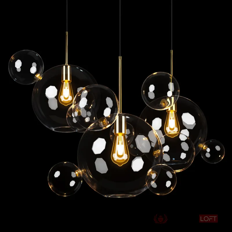 Подвесной светильник Loft it Bolle 2034-P4 от ImperiumLoft