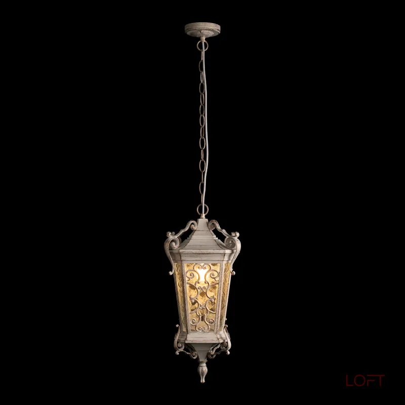 Уличный подвесной светильник Loft it Tremezzo 100019P WBG от ImperiumLoft