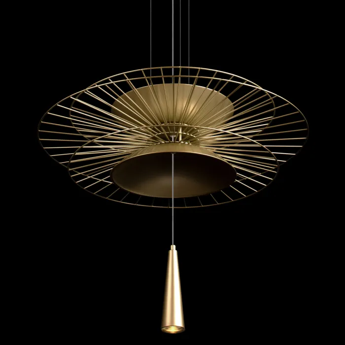 Подвесной светильник Loft it Star 10141B/600 Gold от ImperiumLoft