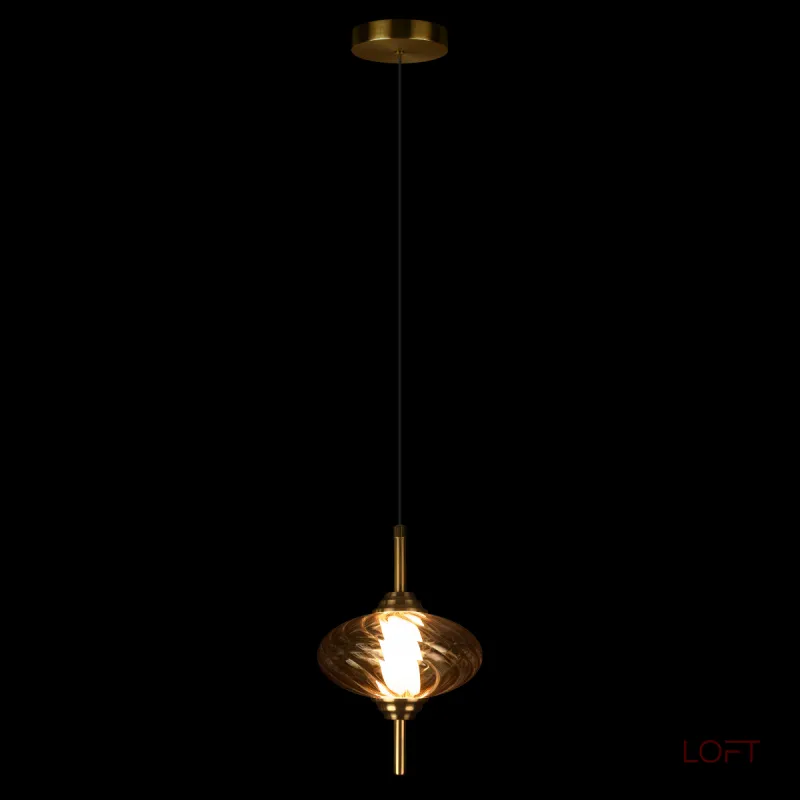 Подвесные светильники Loft it Helix 10421/C Amber от ImperiumLoft