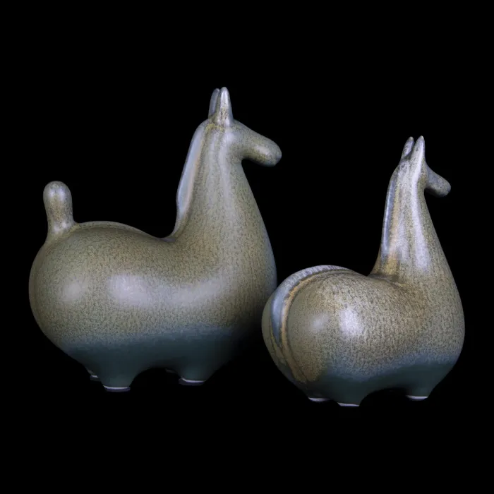 Статуэтка LOFT IT Horse (2 штуки) 10283 Green от ImperiumLoft