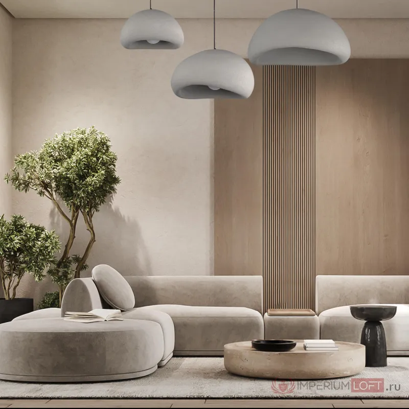 Подвесной светильник Loft it Stone 10252/400 Grey от ImperiumLoft