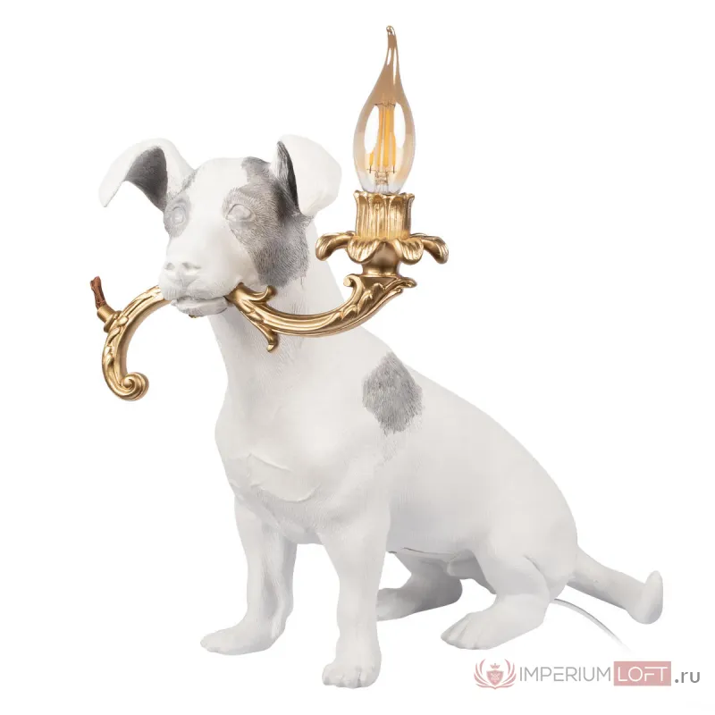 Настольная лампа LOFT IT Dog 10312 Grey от ImperiumLoft
