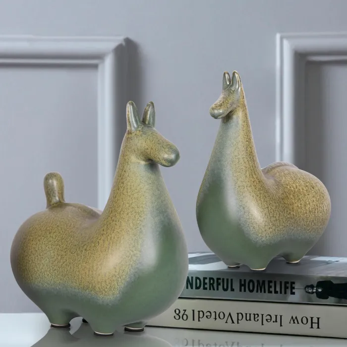 Статуэтка LOFT IT Horse (2 штуки) 10283 Green от ImperiumLoft