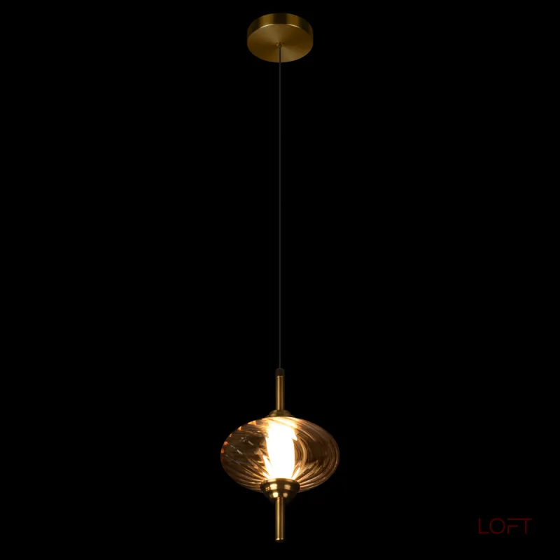 Подвесные светильники Loft it Helix 10421/C Amber от ImperiumLoft