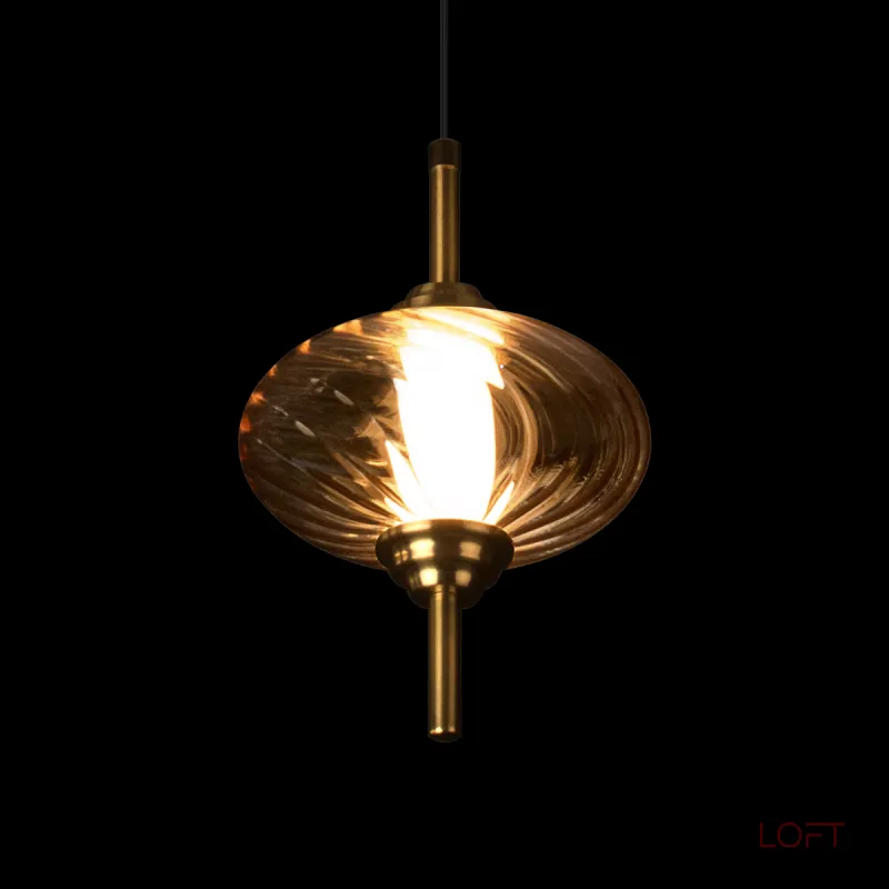 Подвесные светильники Loft it Helix 10421/C Amber от ImperiumLoft