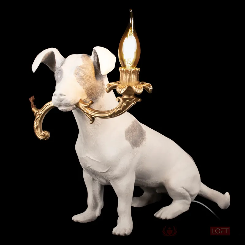 Настольная лампа LOFT IT Dog 10312 Grey от ImperiumLoft