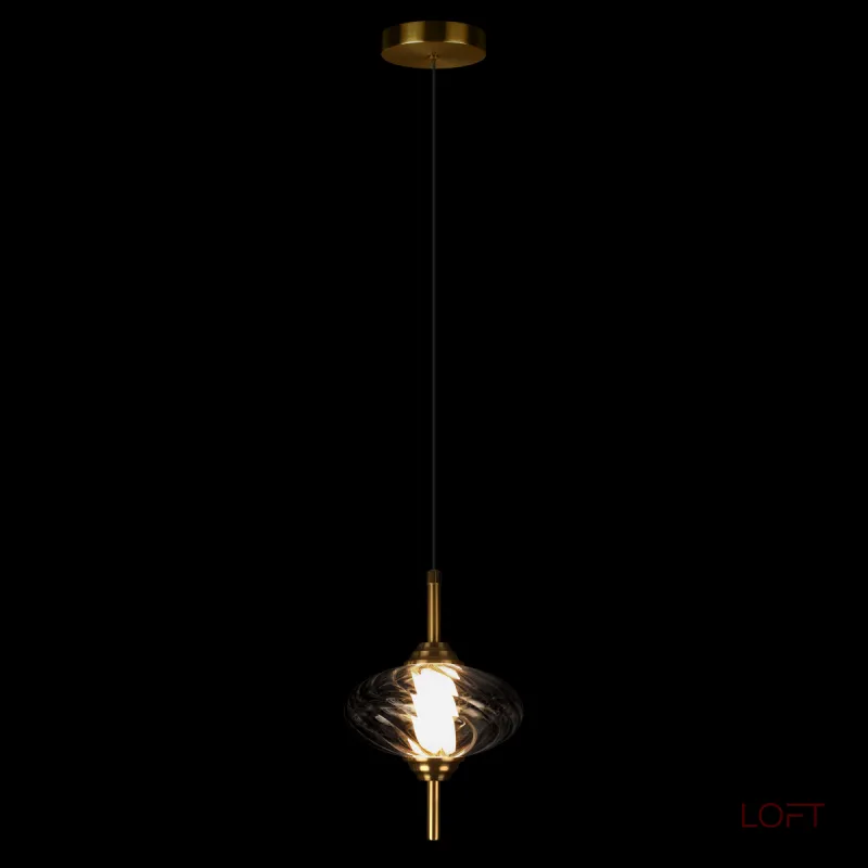 Подвесные светильники Loft it Helix 10421/C Smoke от ImperiumLoft