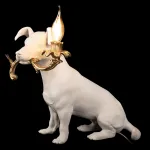 Настольная лампа LOFT IT Dog 10312 White от ImperiumLoft