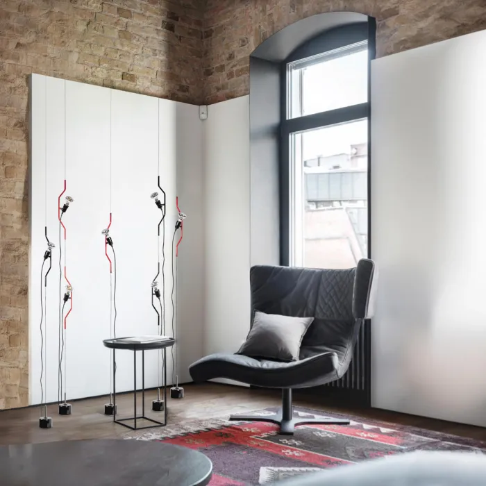 Подвесной светильник Loft it Parentesi 10346/1 Red от ImperiumLoft