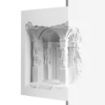 Гипсовый встраиваемый светильник под покраску Loft it Antique 10355B от ImperiumLoft