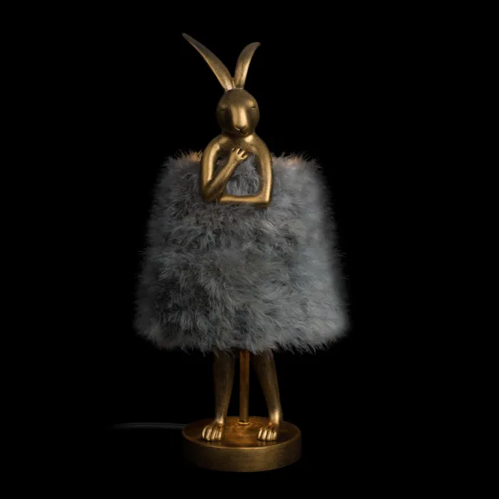 Настольная лампа LOFT IT Lapine 10315/A Grey fluff от ImperiumLoft