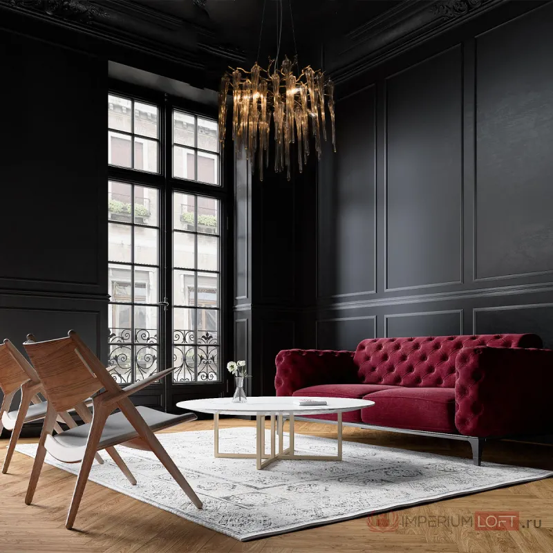 Подвесной светильник Loft it Waterfall 10350/600 AB от ImperiumLoft