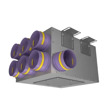 Коллектор металлический на 8 выходов Provent KV 200/90×8 20900055 Коллектор металлический на 8 выходов Provent KV 200/90×8 20900055
