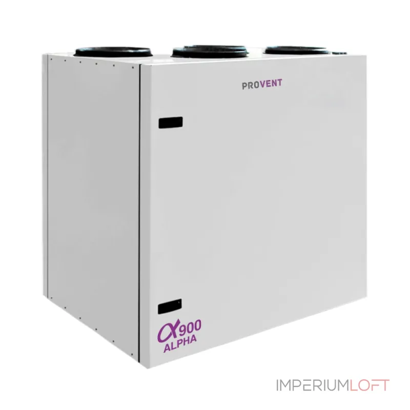 Приточно-вытяжная установка с роторным рекуператором Provent Alpha 900 V 21600011