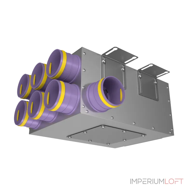 Коллектор металлический на 8 выходов Provent KV 160/75×8 20400110