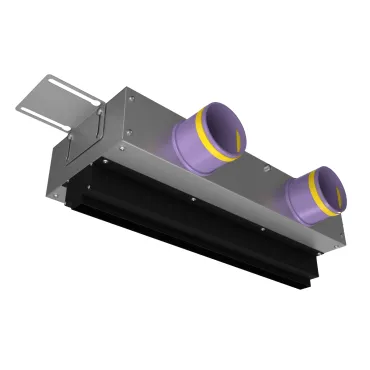 Щелевой диффузор для гипсокартона с КСД на 2 выхода Provent VPNDG 500х25/75×2 20400104 Щелевой диффузор для гипсокартона с КСД на 2 выхода Provent VPNDG 500х25/75×2 20400104