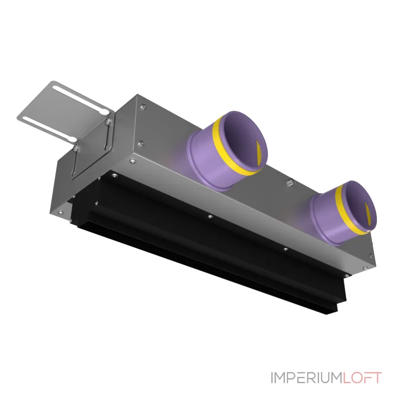 Щелевой диффузор для гипсокартона с КСД на 2 выхода Provent VPNDG 500х25/75×2 20400104 Щелевой диффузор для гипсокартона с КСД на 2 выхода Provent VPNDG 500х25/75×2 20400104