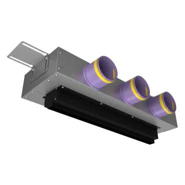 Щелевой диффузор для гипсокартона с КСД на 3 выхода Provent VPNDG 500х25/75×3 20400095 Щелевой диффузор для гипсокартона с КСД на 3 выхода Provent VPNDG 500х25/75×3 20400095