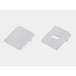 Заглушки для профиля (2 шт) LUMKER LS-12-WH-ECS
