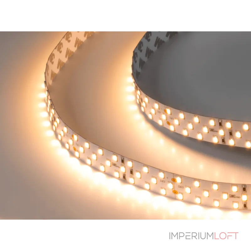 Светодиодная лента 288 LED/м 24 Вт/м 24В SWG SMD 2835 (цена за метр, лот от 5 м)