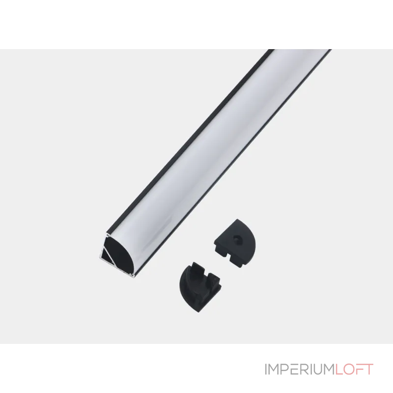Алюминиевый профиль угловой черный SWG Standard SF-1616-BL