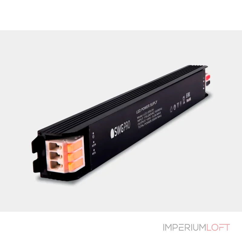 Блок питания 100W 24V IP44 SWG PRO LCC-100-24 Блок питания 100W 24V IP44 SWG PRO LCC-100-24