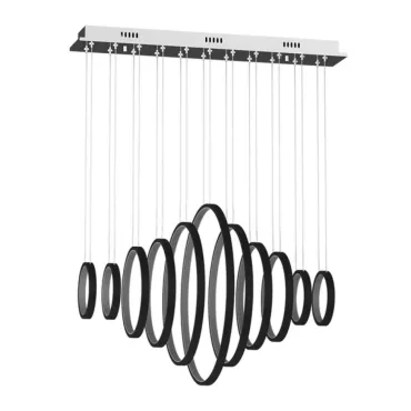 Подвесная люстра DesignLed Spring AD14036-11A черная