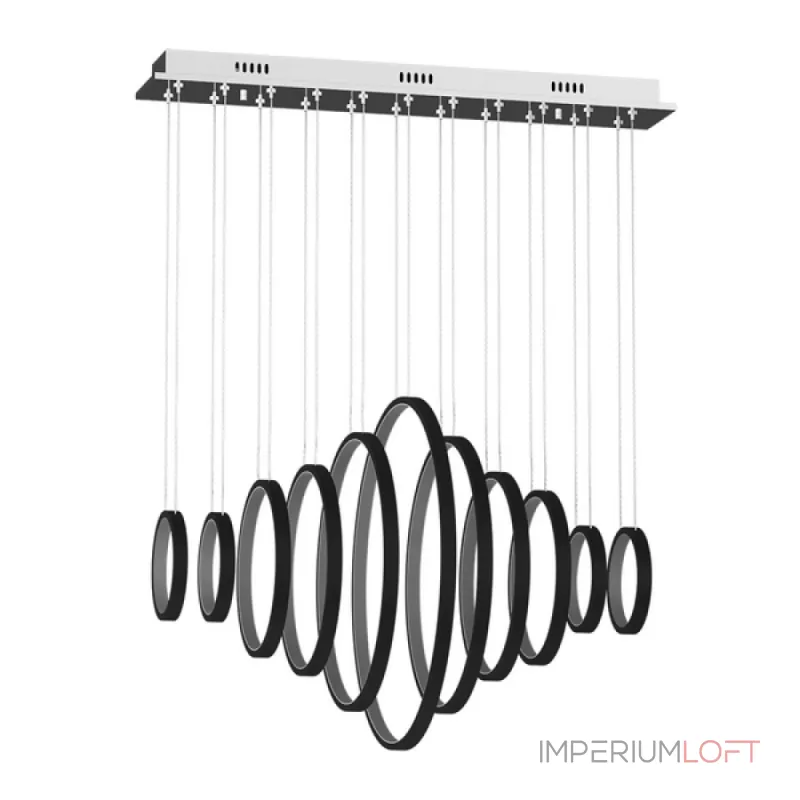 Подвесная люстра DesignLed Spring AD14036-11A черная