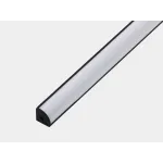 Алюминиевый профиль угловой черный SWG Standard SF-1616-BL