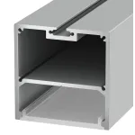 Алюминиевый профиль Design LED LS 5050 1000 мм черный