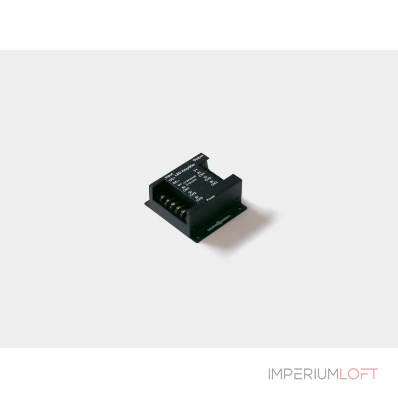 Усилитель RGB,24А,Черный, AMP-RGB-24A-BL Усилитель RGB,24А,Черный, AMP-RGB-24A-BL