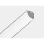 Алюминиевый профиль угловой для двухрядной ленты SWG, SF-3030
