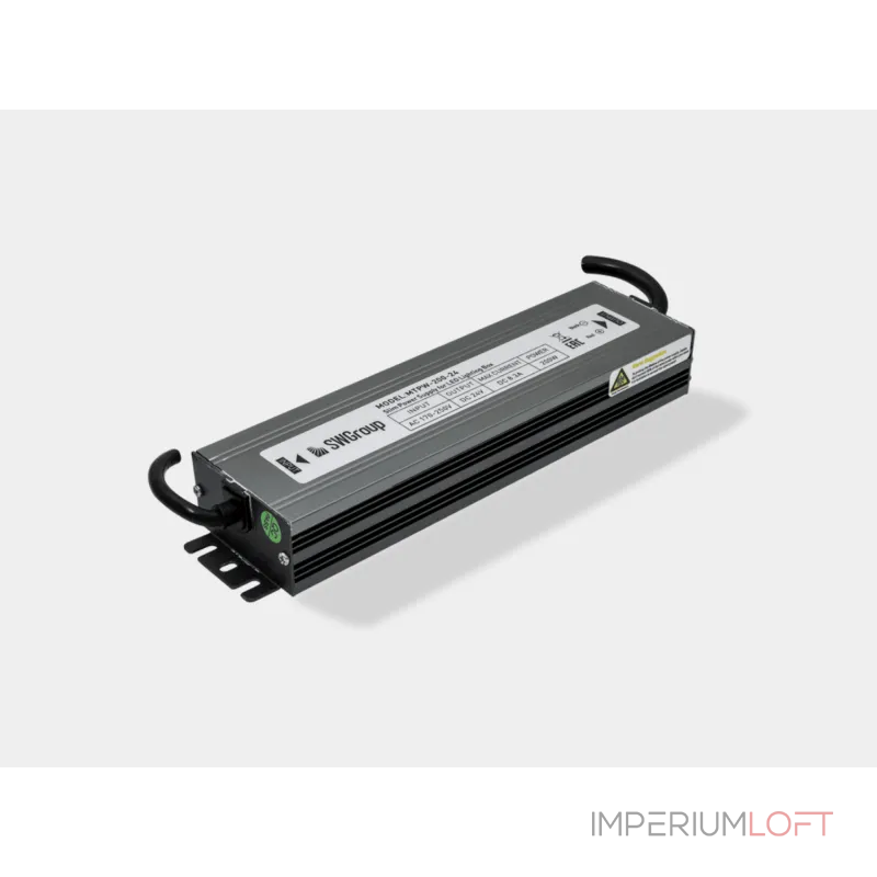 Блок питания для светодиодных лент TPW, 200 W Влагозащитный, 24 V, MTPW-200-24 Блок питания для светодиодных лент TPW, 200 W Влагозащитный, 24 V, MTPW-200-24