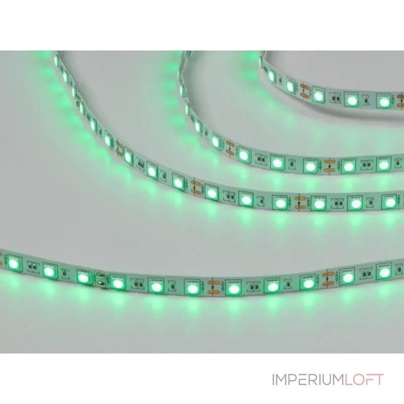 Светодиодная лента 5050 60 LED/м 144 Вт/м 12В IP20 Зелёный ECO-SWG560-12-14.4-G Светодиодная лента 5050 60 LED/м 144 Вт/м 12В IP20 Зелёный ECO-SWG560-12-14.4-G