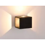 Светильник настенный JY KUB черный, LW-A0100A-BL-WW от NovaLamp