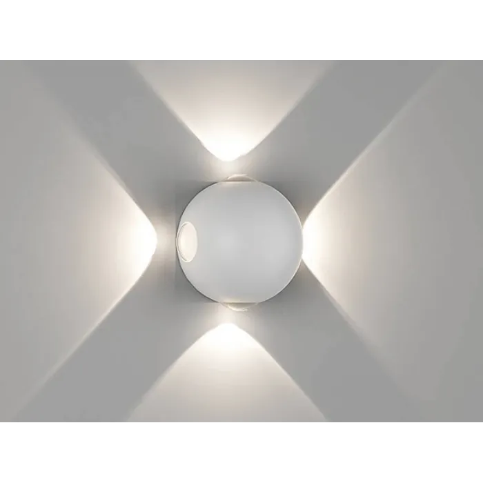 Светильник настенный GW SFERA-DBL белый, 4000K, GW-A161-4-4-WH-NW от NovaLamp