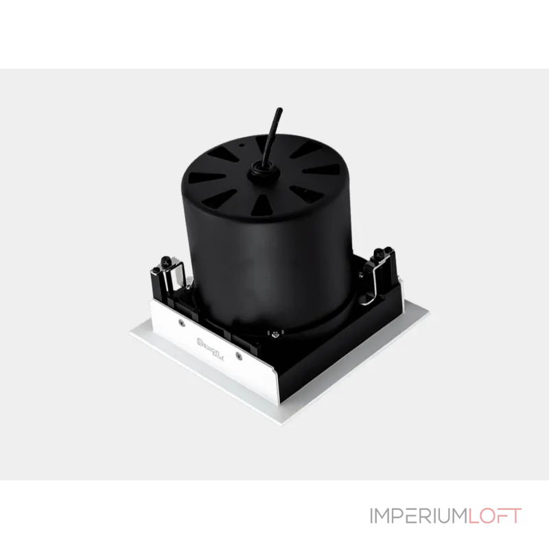 Светильник светодиодный потолочный встраиваемый поворотно-выдвижной, серия SPL, Ч/Б, 25Вт, IP20, Тёплый белый (3000К), SPL-SQ1-25-WW от NovaLamp Светильник светодиодный потолочный встраиваемый поворотно-выдвижной, серия SPL, Ч/Б, 25Вт, IP20, Тёплый белый (3000К), SPL-SQ1-25-WW от NovaLamp