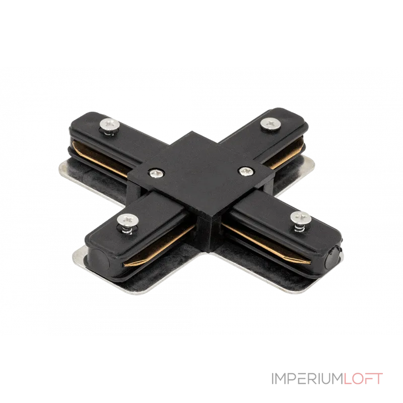 X-коннектор для однофазных трековых систем, CN2-BL-X от NovaLamp X-коннектор для однофазных трековых систем, CN2-BL-X от NovaLamp