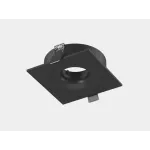 Корпус светильника потолочный встраиваемый наклонно-поворотный, COMBO-2S1-BL, Черный, IP20, COMBO-2S1-BL