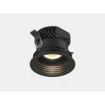 Корпус светильника потолочный встраиваемый наклонный, Черный, IP20, COMBO-41-BL