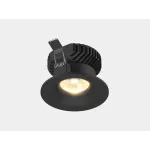 Корпус светильника потолочный встраиваемый, Черный, IP20, COMBO-43-BL
