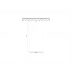 Светильник VILLY потолочный накладной 15Вт 4000K Бронза VL-BASE-BZ-NW от ImperiumLoft