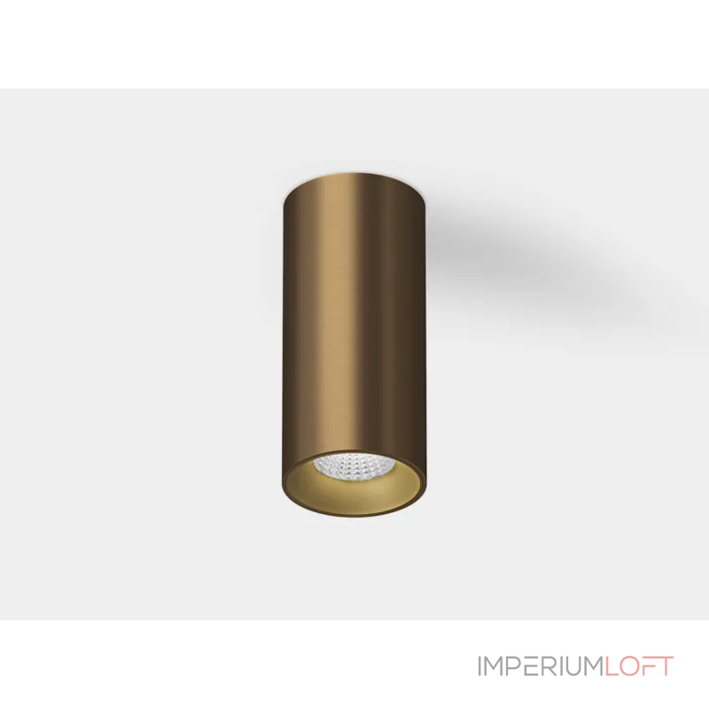 Светильник VILLY потолочный накладной 15Вт 4000K Бронза VL-BASE-BZ-NW от ImperiumLoft