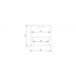 Подвесной/накладной алюминиевый профиль Design LED LS.5050-B-R, LS.5050-B-R от NovaLamp