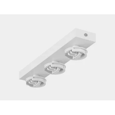 Крепление сменное М13 для светильников MINI VILLY поворотное накладное тройное цвет Белый MINI-VL-M13-WH