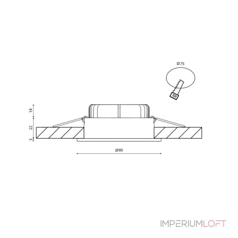 Светильник светодиодный потолочный встраиваемый наклонный, серия FA, Белый, 7,5Вт, IP54, Нейтральный белый (4000К), FA-NIA-179612EA-WH-NW от NovaLamp Светильник светодиодный потолочный встраиваемый наклонный, серия FA, Белый, 7,5Вт, IP54, Нейтральный белый (4000К), FA-NIA-179612EA-WH-NW от NovaLamp