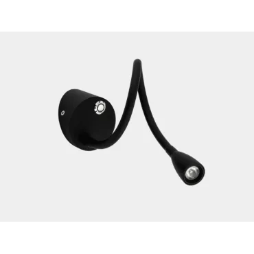 Светильник настенный WL BED чёрный диммируемый BQ003103-A-3-DIM-BL-WW