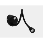 Светильник настенный WL BED 3 Вт, черный с диммером, BQ004103-A-3-DIM-BL-WW от NovaLamp Светильник настенный WL BED 3 Вт, черный с диммером, BQ004103-A-3-DIM-BL-WW от NovaLamp