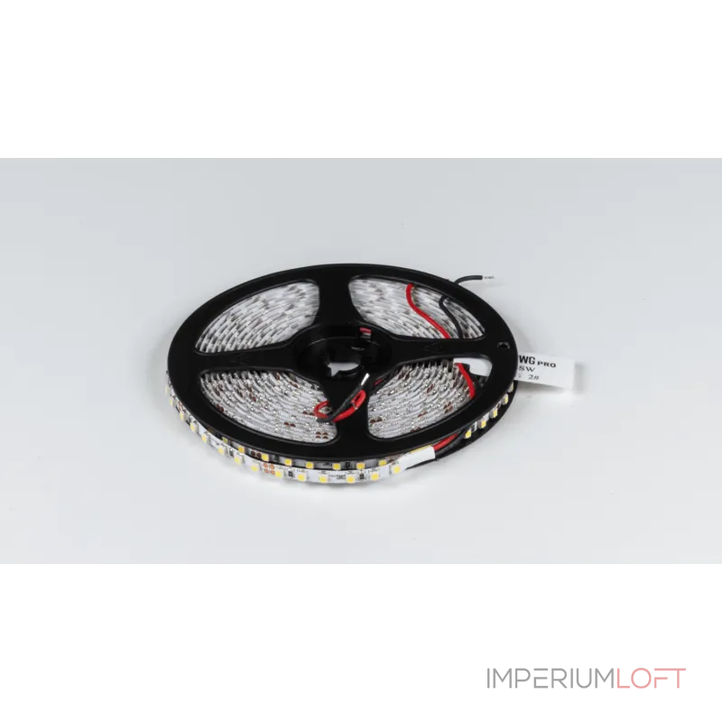 Светодиодная лента SWG PRO 3528, 120 LED/м, 9,6 Вт/м, 24В , IP20, Цвет: Холодный белый, SWG3PT120-24-9.6-W